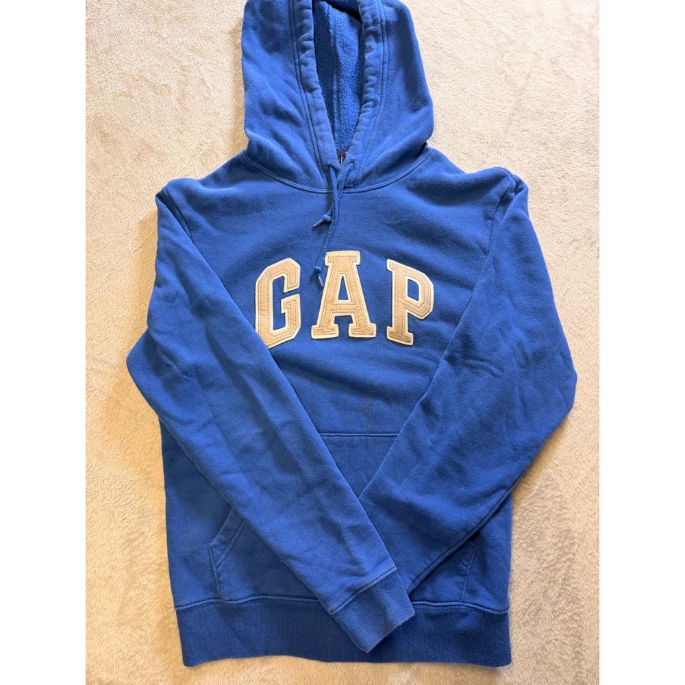 GAP Men's XS Blue Embroidered Sweatshirt